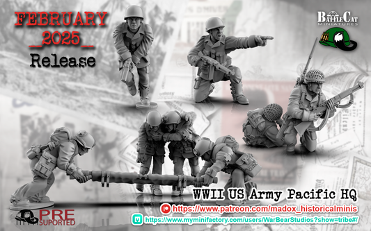 WWII US Army pacific HQ by BattleCat Miniatures
