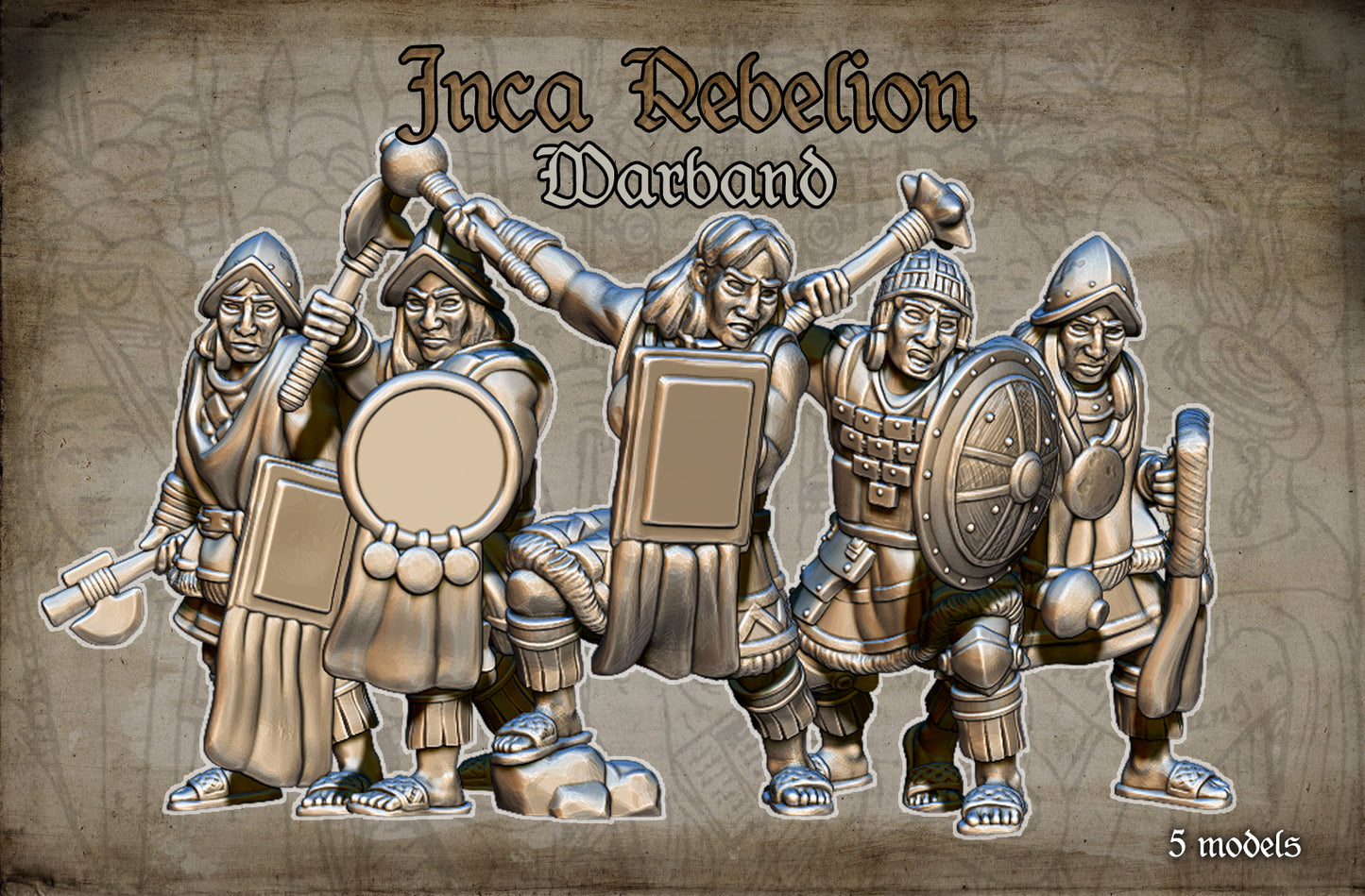 Inca Warbands by Red Copper Miniatures