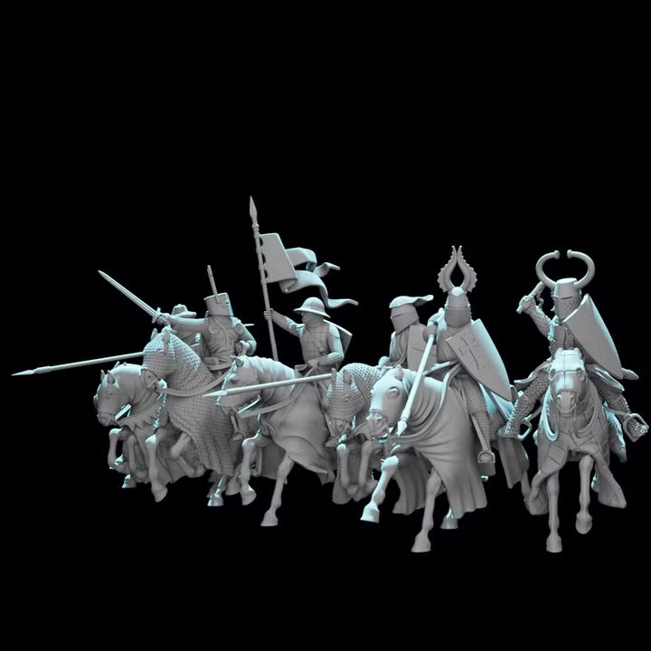 Teutonic Knights Charging