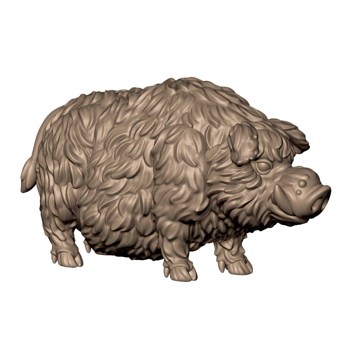 Big Wild Boar by Menagerie Miniature