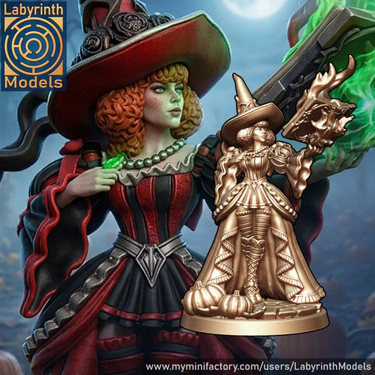 Die Karmesinrote Hexe von Labyrinth Models