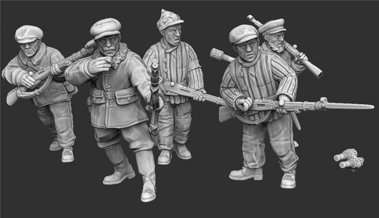 Soviet Opolchenyie / Workers Militia squad