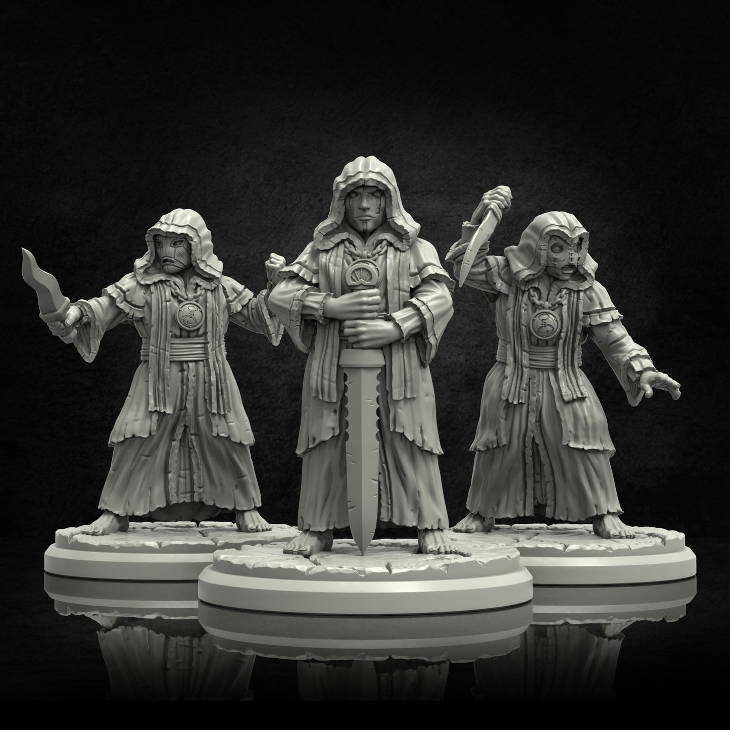 Yellow Cultists by Adaevy Creations