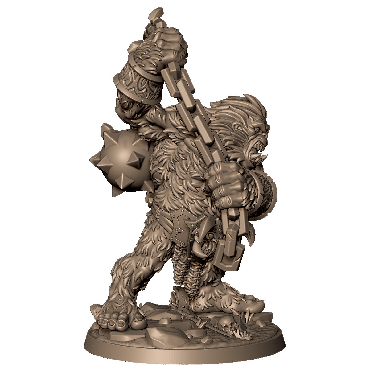 Yeti by Menagerie Miniature