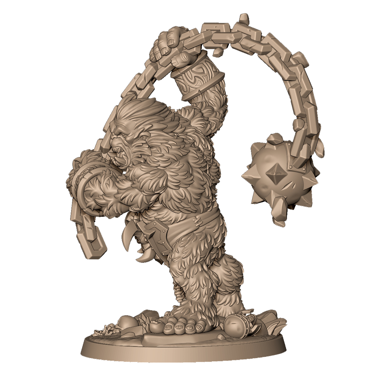 Yeti by Menagerie Miniature