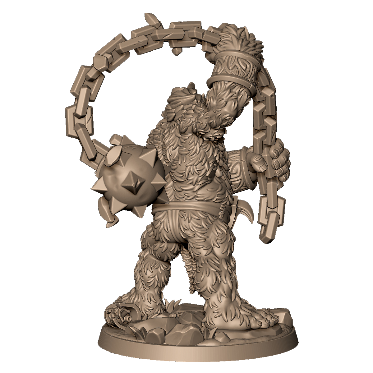 Yeti by Menagerie Miniature