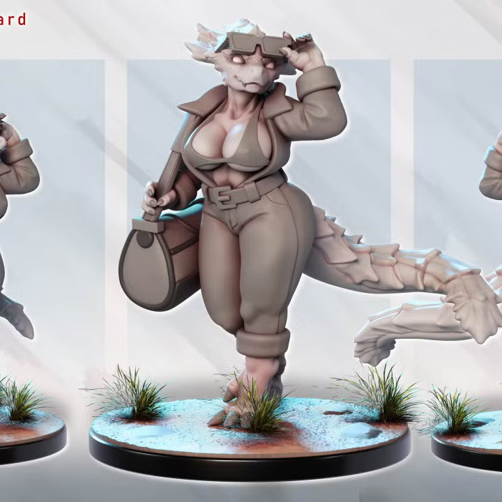 Zilleta – Beach Lizard by Gaz Minis