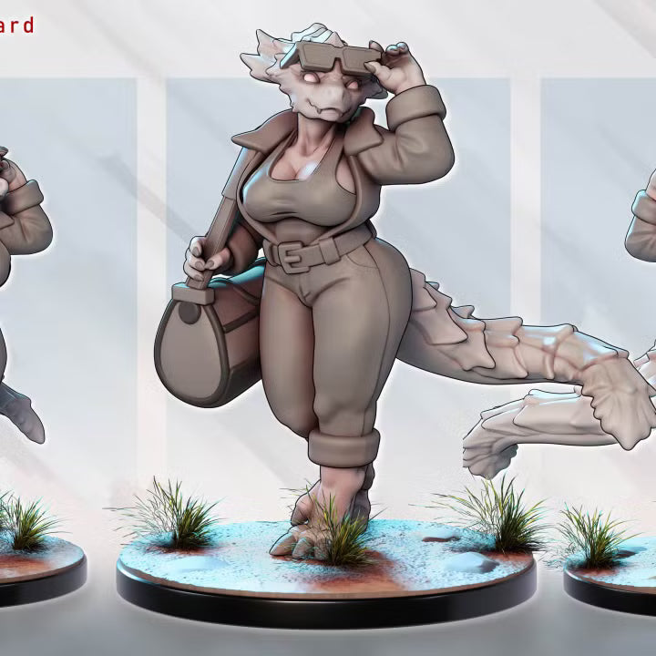 Zilleta – Beach Lizard by Gaz Minis