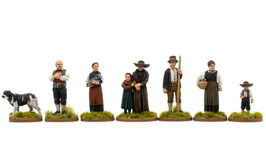 Tyrolean Civilians by Piano Wargames