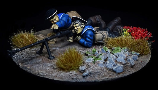 Soviet Naval PTDR AT Rifle Team by Flank March Miniatures