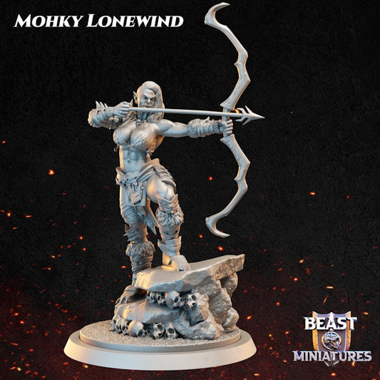 Mohky Lonewind by Beast Miniatures