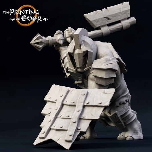 Armored Troll by The Printing Goes Ever On