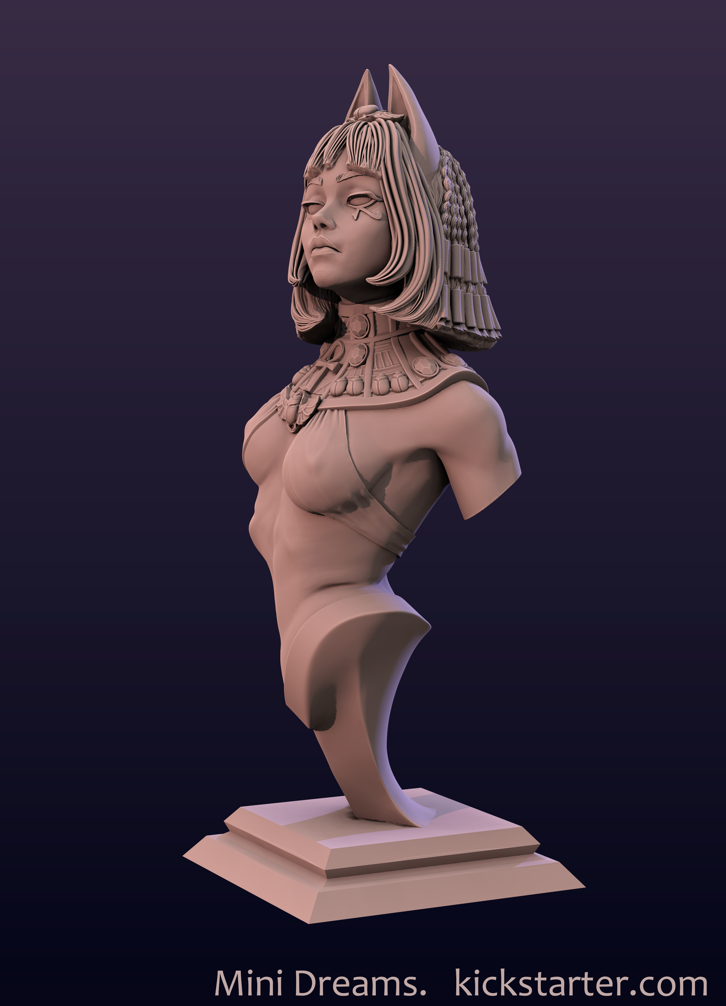 Ankhsu Bust by Mini Dreams