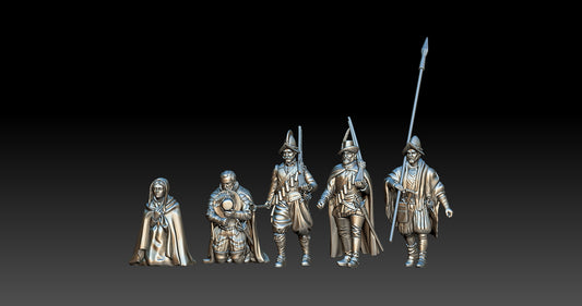 El Milagro de Empel 1585 set 6 by MICHELS MINIATUREN