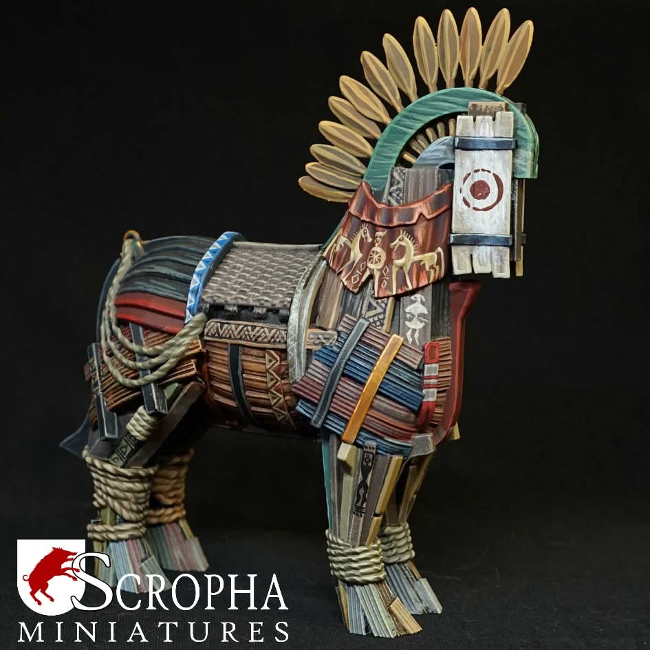 Trojan Horse by Scropha Miniatures