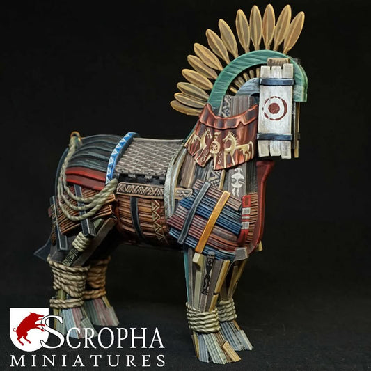 Trojan Horse by Scropha Miniatures