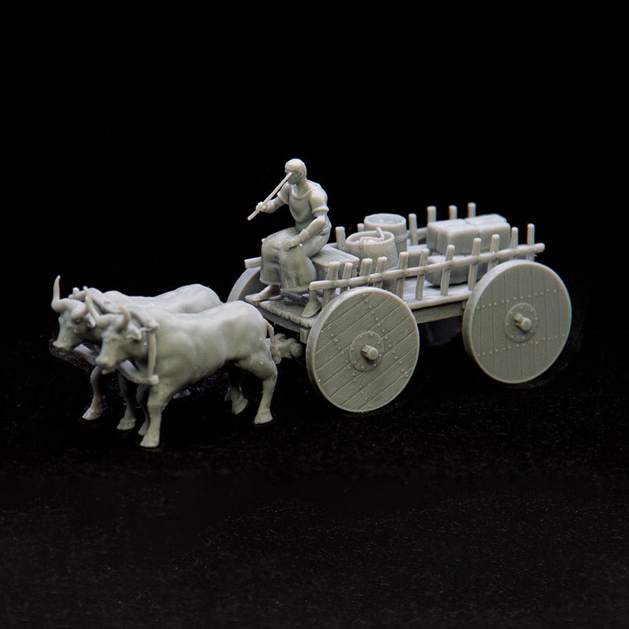 Roman Citizens Ox Cart Gadgetworks Miniatures