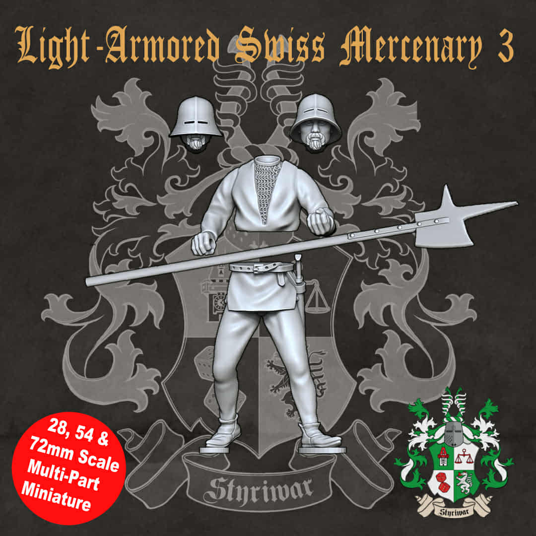 Light-Armored Swiss Mercenary 3 by Styriwar