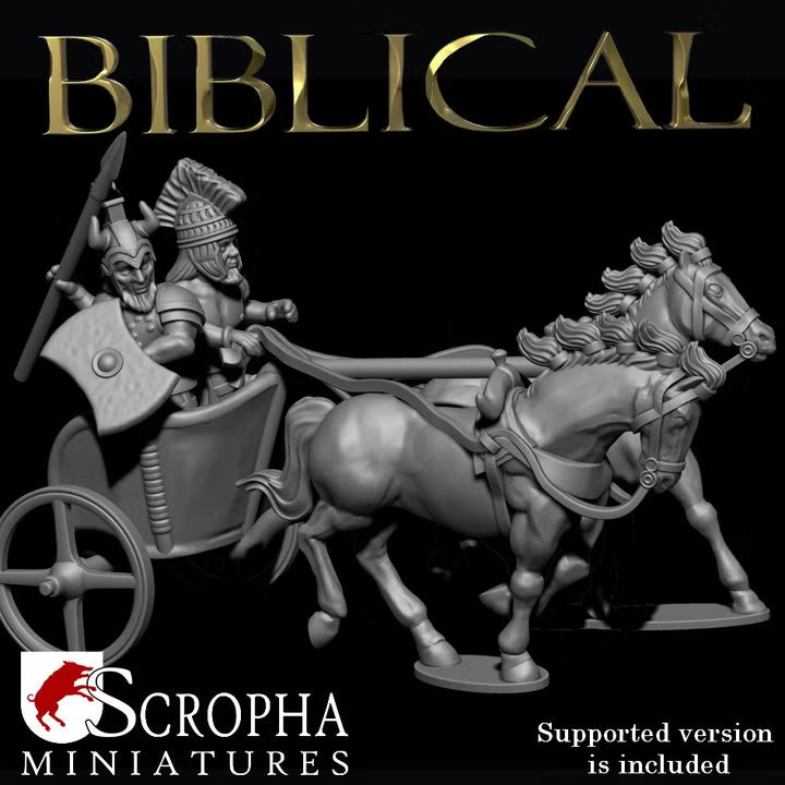 achaeans chariot by Scropha Miniatures