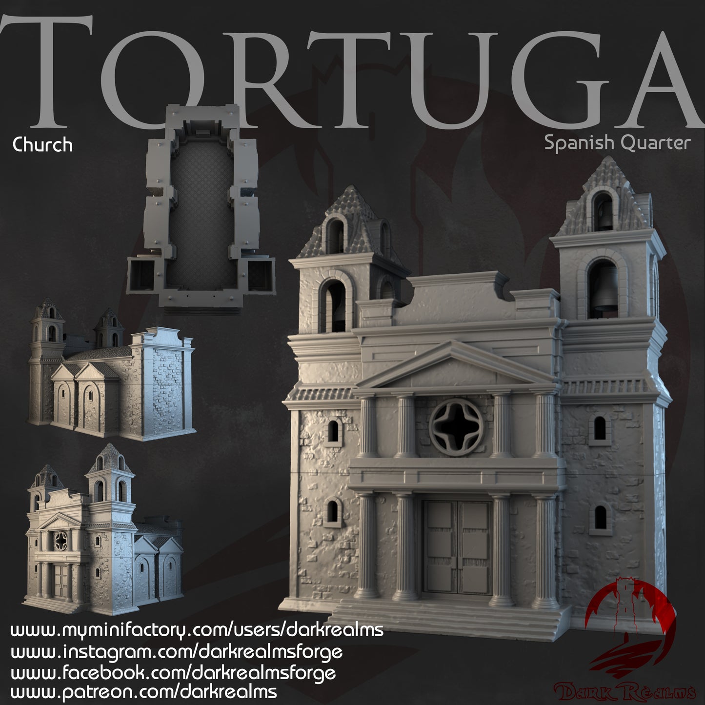Tortuga Church by Dark Realms Forge