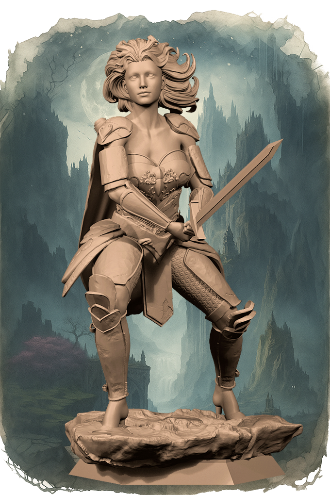 Dame Elara by LUCIUS3D