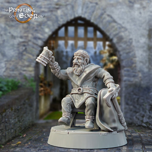 Travelling Dwarf of Breie  by The Printing Goes Ever On