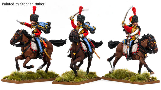 French Hussars Elite Company (1807-1814) by Piano Wargames