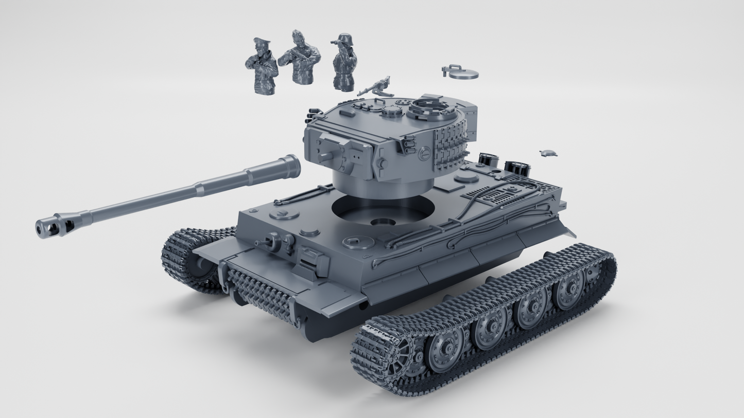 Tiger I Ausf.E (Sd.kfz.181) by Wargame3D