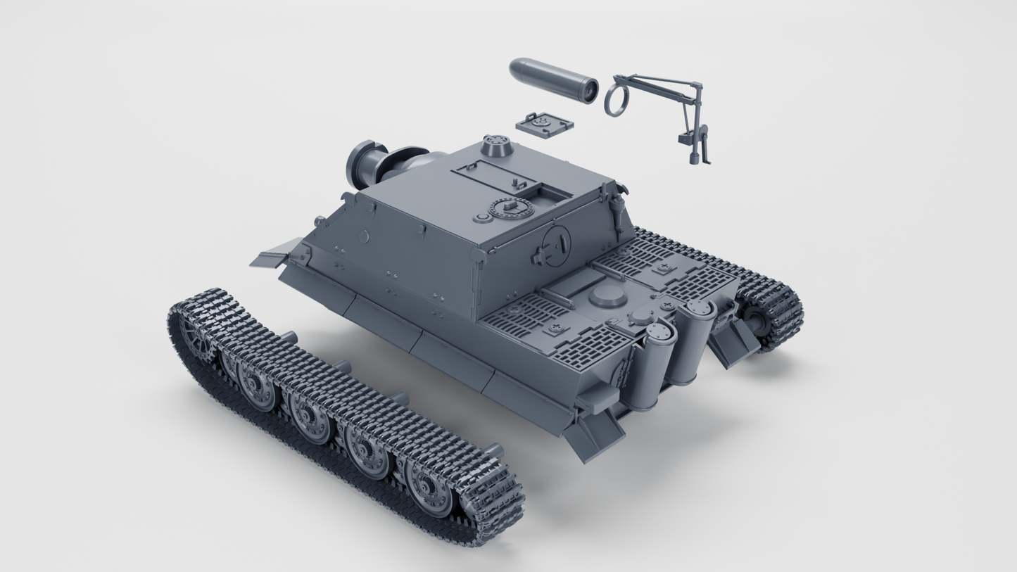 Sturmtiger - 38 cm RW61 auf Sturmmörser Tiger by Wargame3D