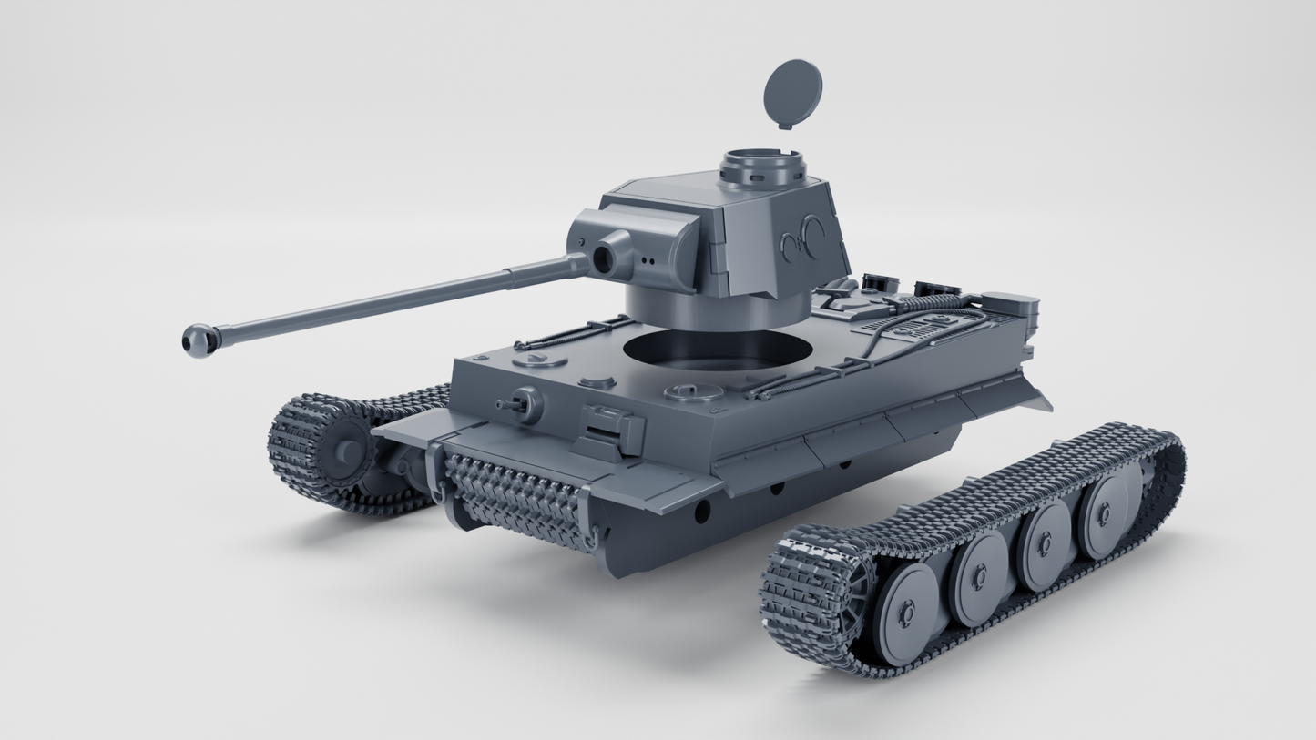 Tiger I - VK45.01(H2) with 7.5cm KwK L70 by Wargame3D