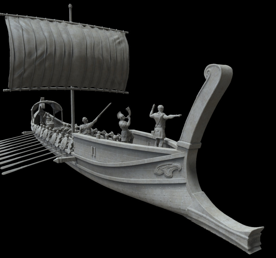 Mycenaean Ship by Gadgetworks