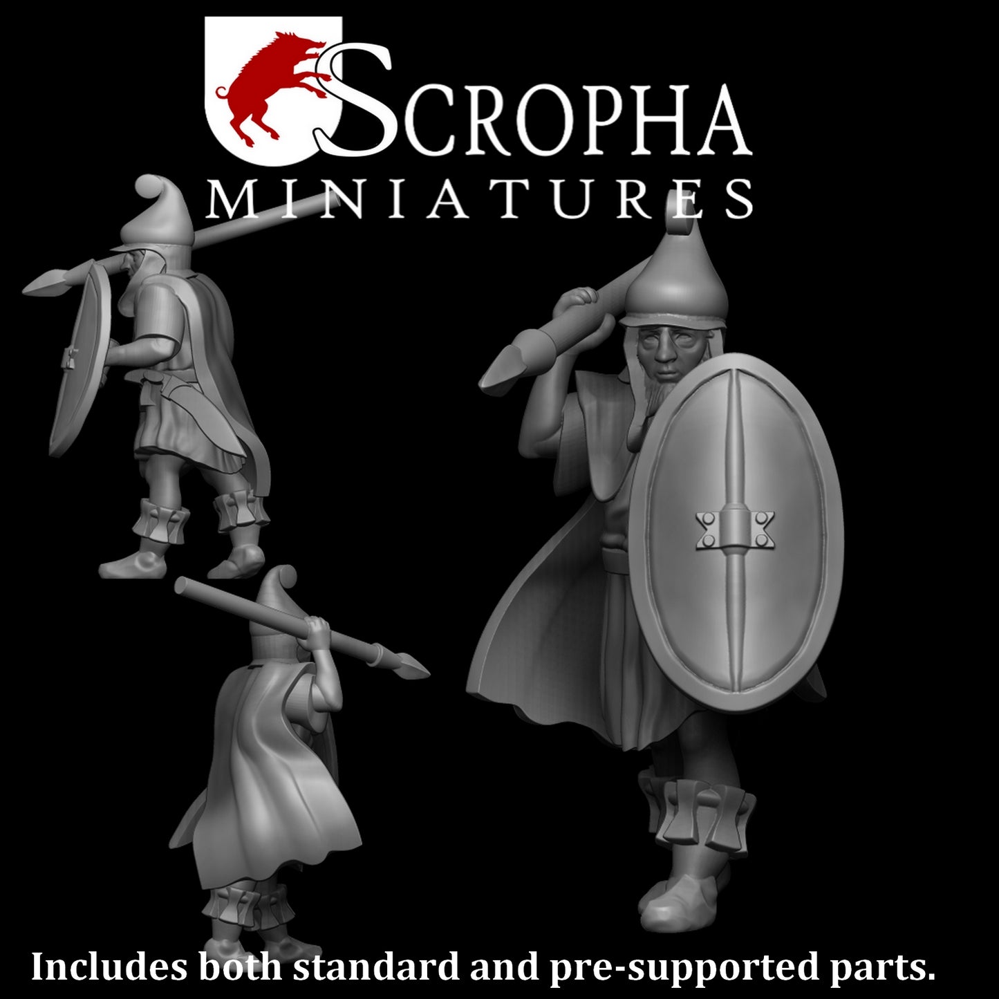 Thracian Javelinmen by Scropha Miniatures