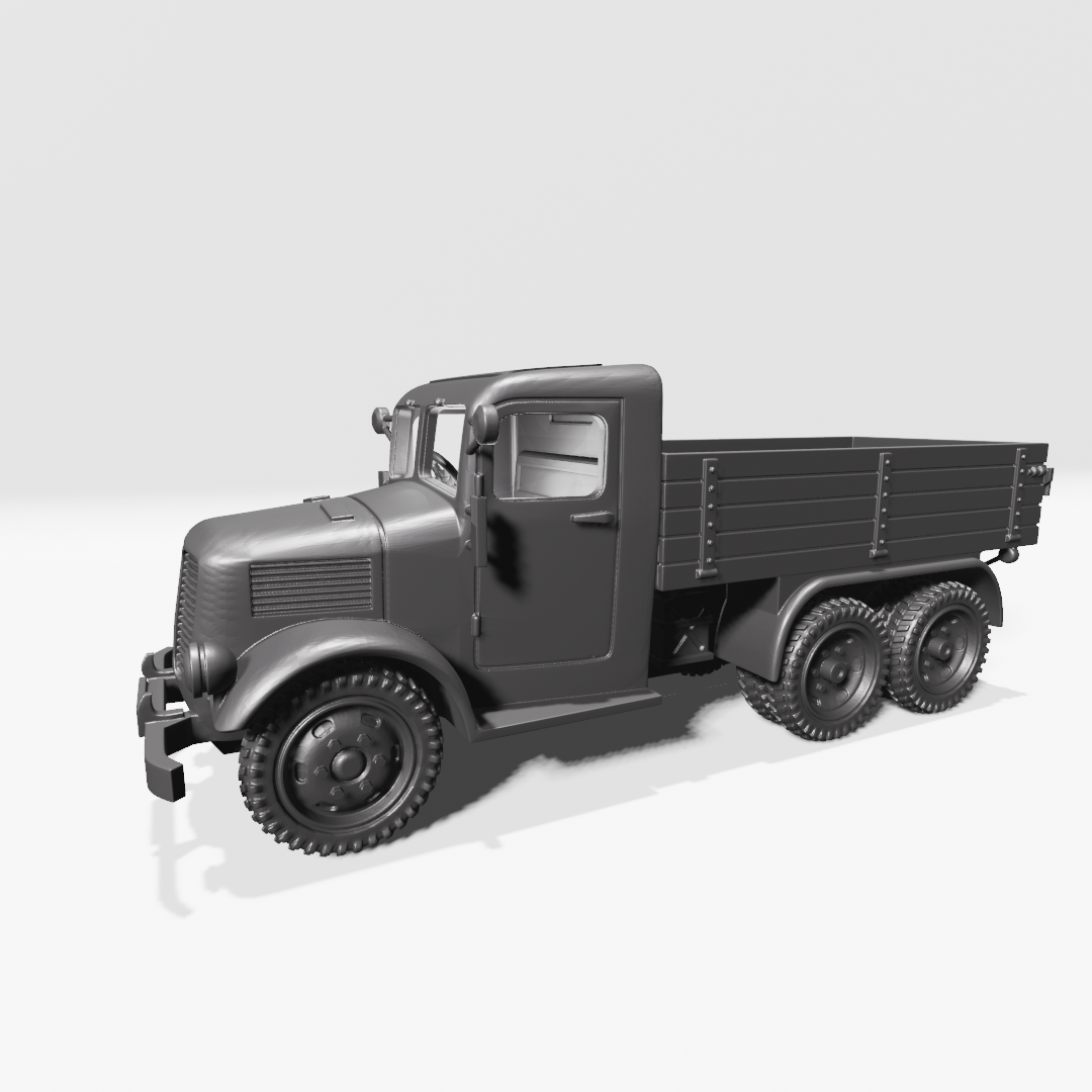 Tatra 92 Truck by Wargame3D