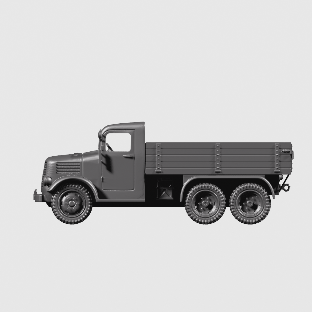 Tatra 92 Truck by Wargame3D