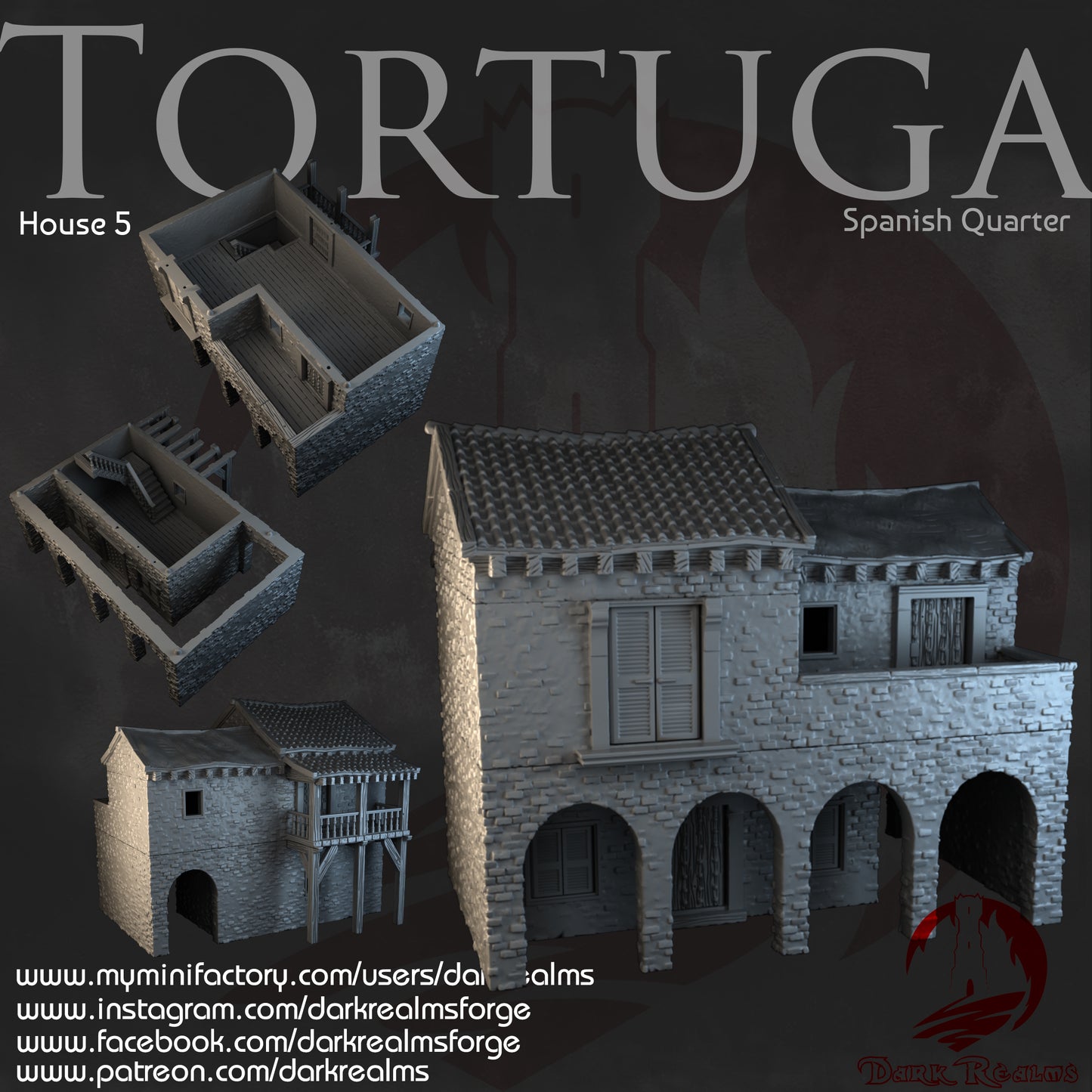 Tortuga House 5 by Dark Realms Forge