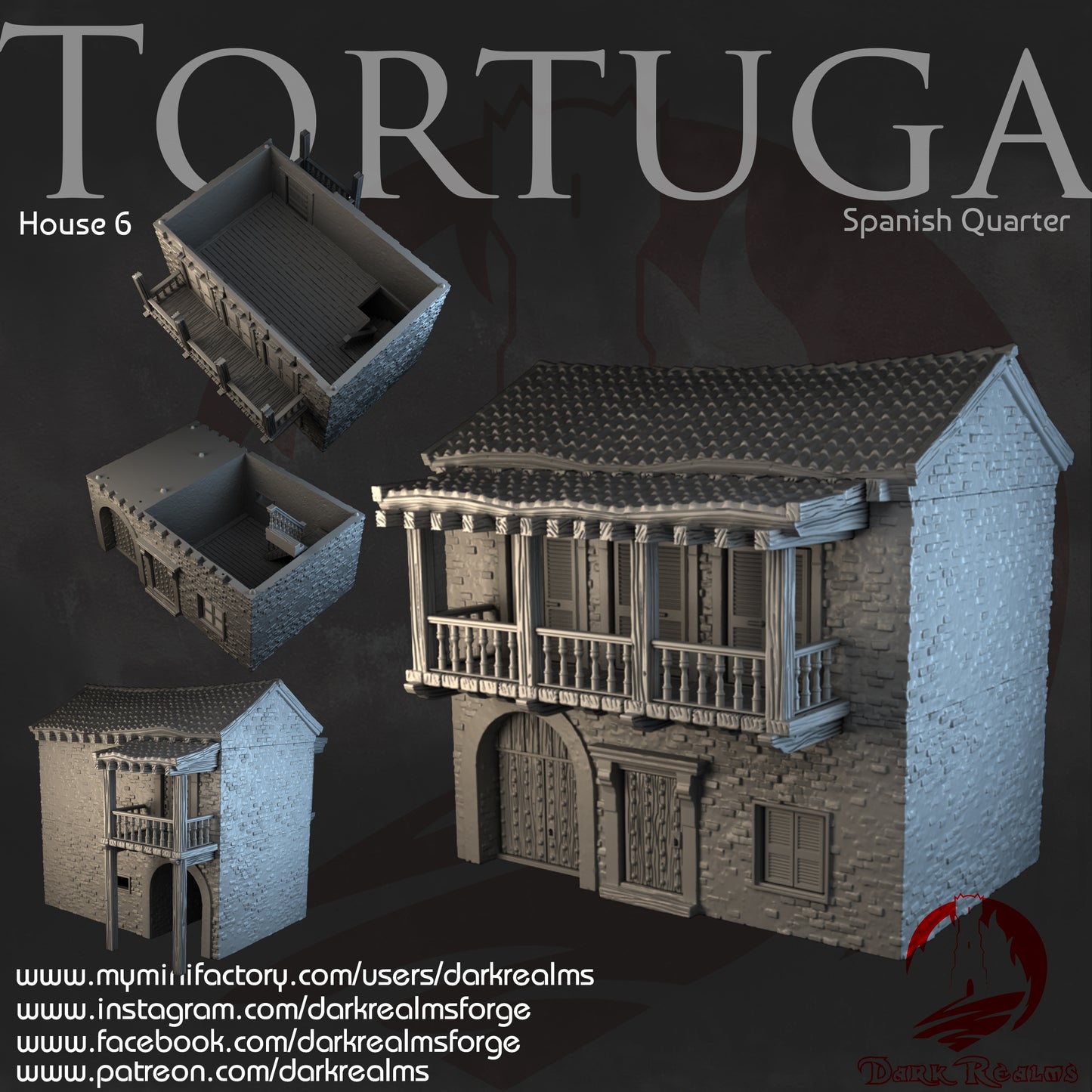 Tortuga House 6 by Dark Realms Forge