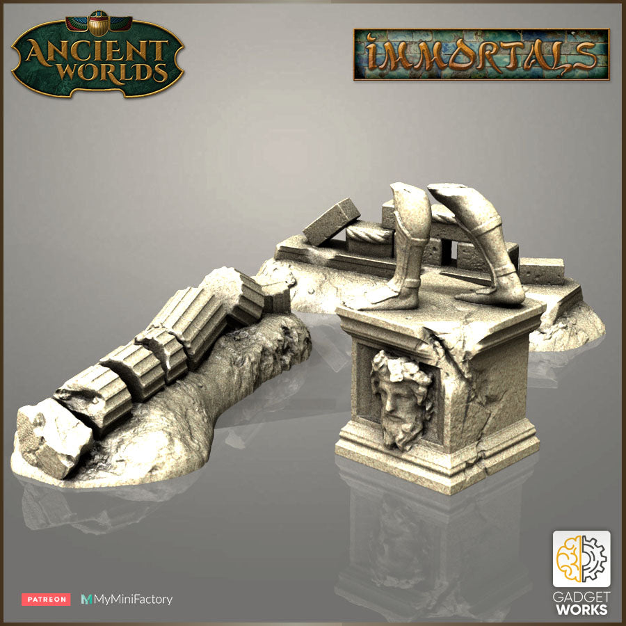 Greek Ruins Scatter Terrain by Gadgetworks