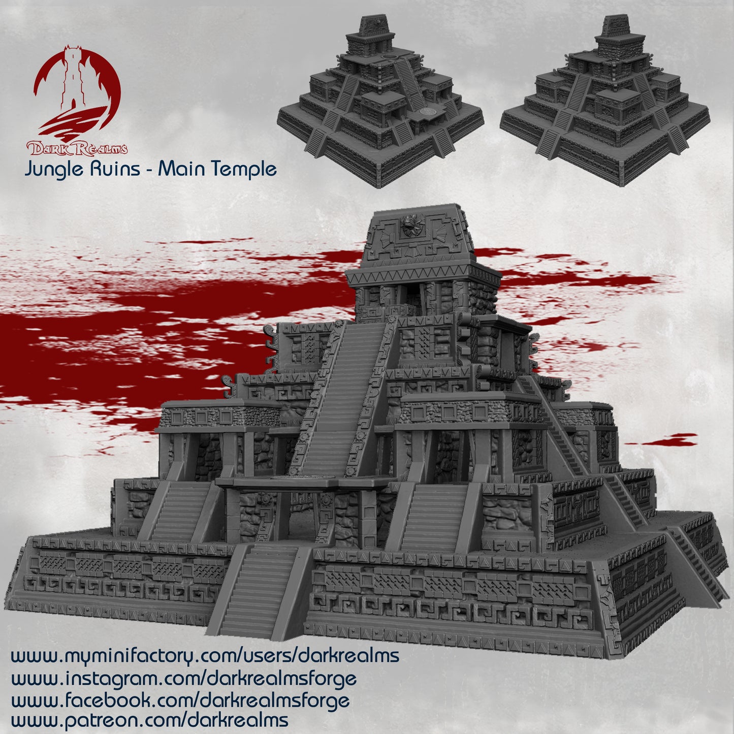 Jungle Main Temple by Dark Realms Forge