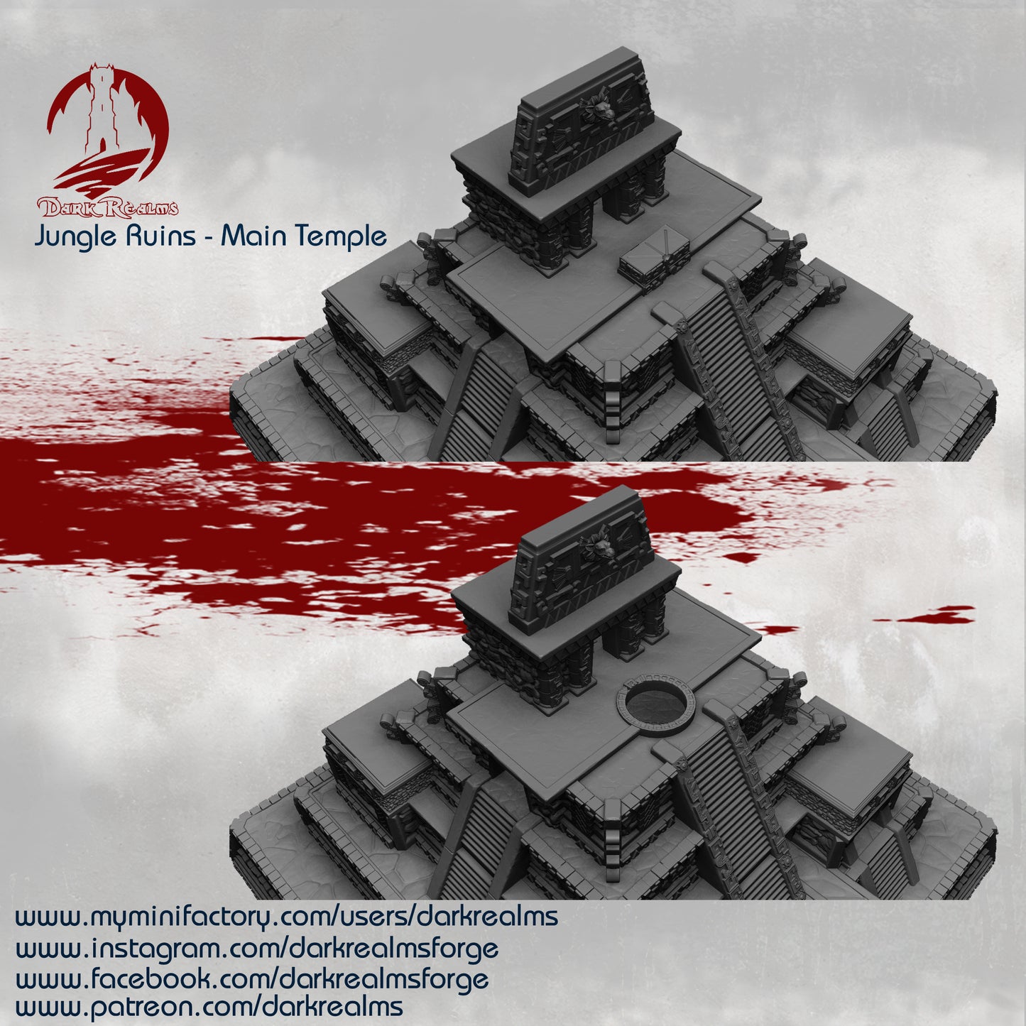 Jungle Main Temple by Dark Realms Forge
