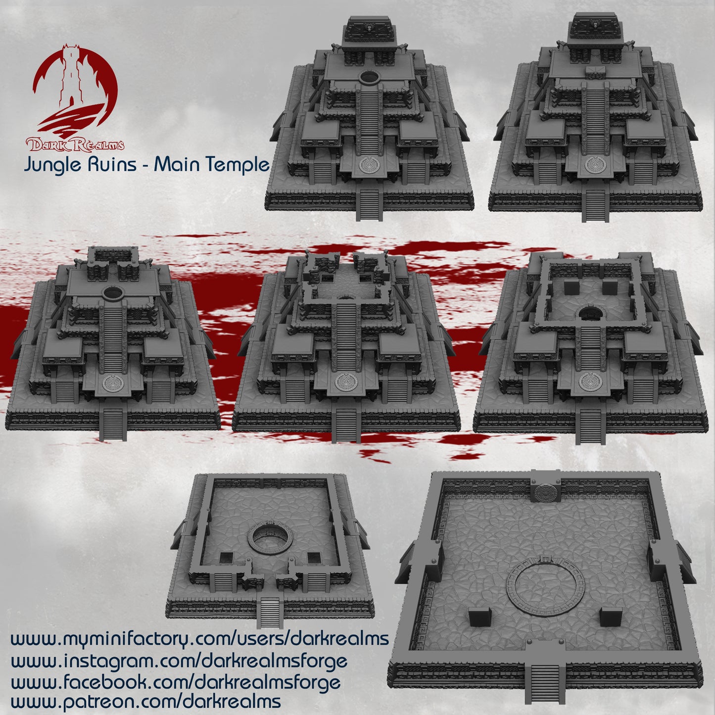 Jungle Main Temple by Dark Realms Forge