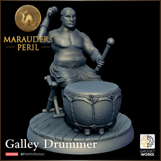 Mycenaean Raider Drummer by Gadgetworks