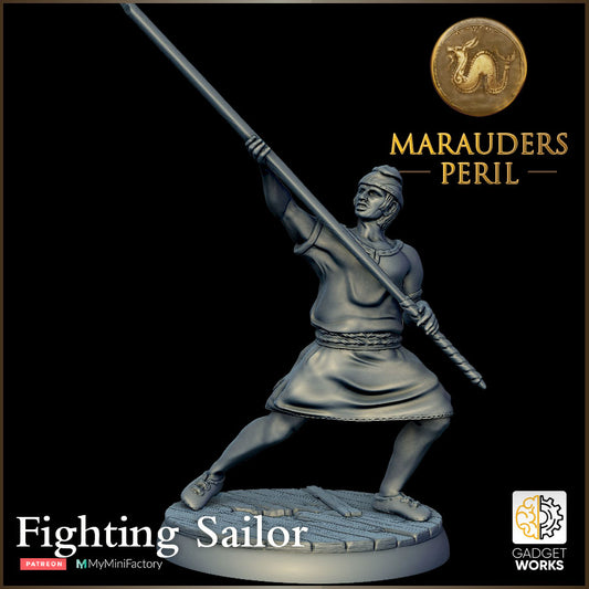 Mycenaean Raider Sailor by Gadgetworks