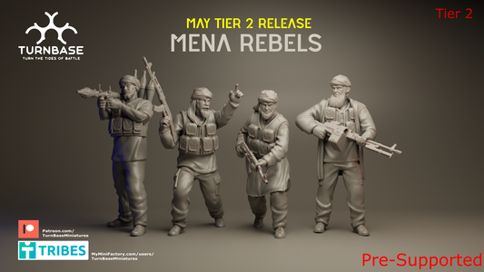 Wargames- Mena Rebels by TurnBase Miniatures