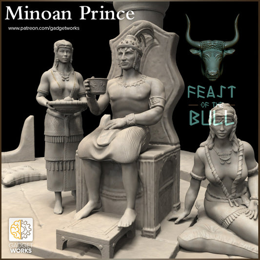 Minoan Prince of Lillies by Gadgetworks