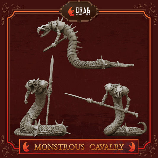 Monstrous Cavalry by Crab Miniatures