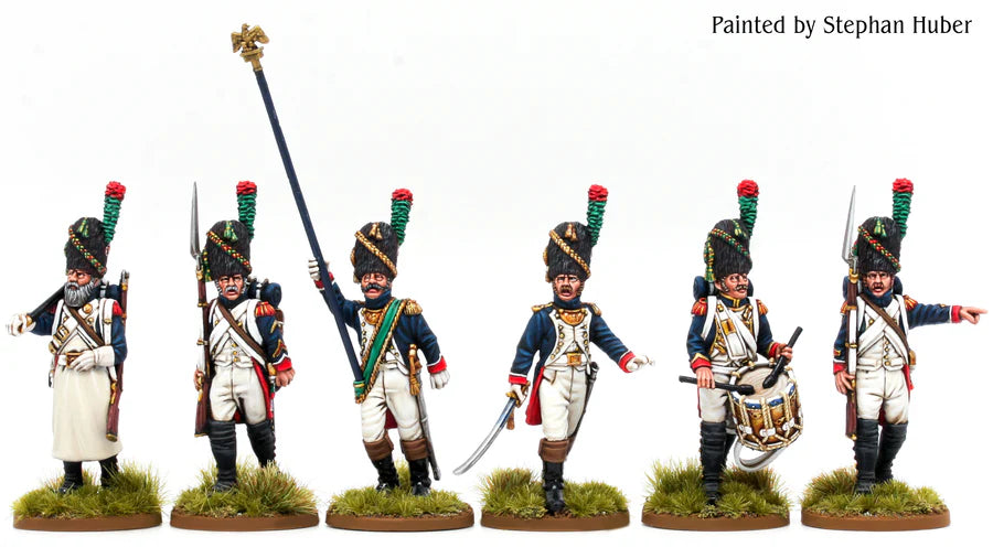 French Old Guard Chasseurs Command (1807-1814) by Piano Wargames