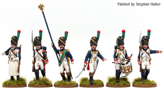 French Old Guard Chasseurs Command (1807-1814) by Piano Wargames