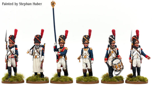 French Old Guard Grenadiers Command (1807-1814) by Piano Wargames