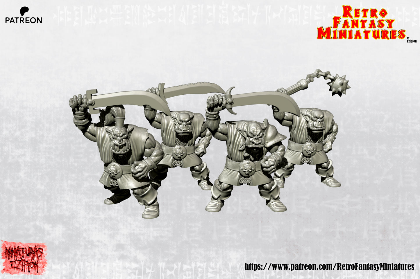 HQ Orks by Ezipion Miniatures