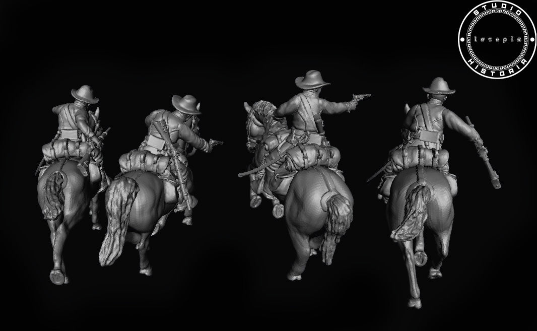 UNION mounted western theater.